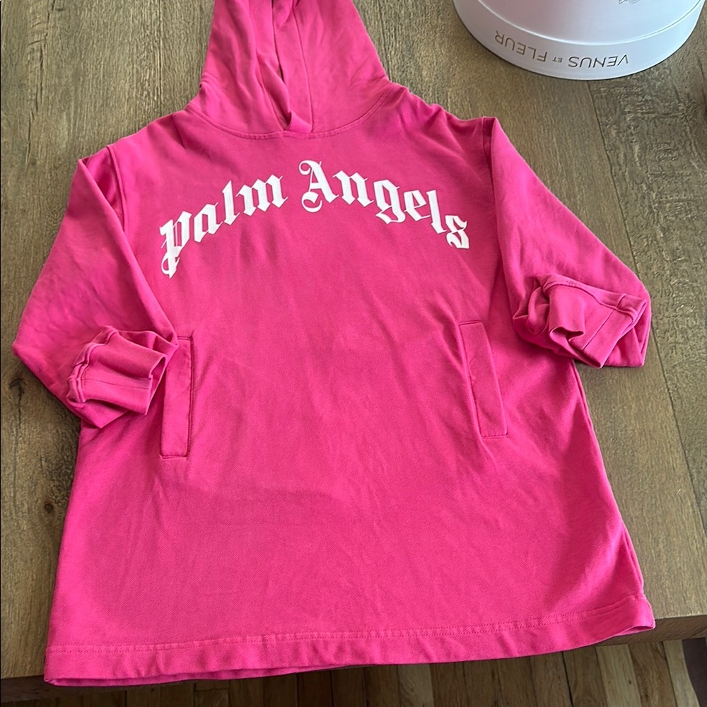 Palm Angels Fuchsia Hoodie